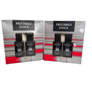 Preferred Stock Coty Cologne Set‎ 1.7oz 50ml Men Y2K 2 Gift Set Classic Vintage